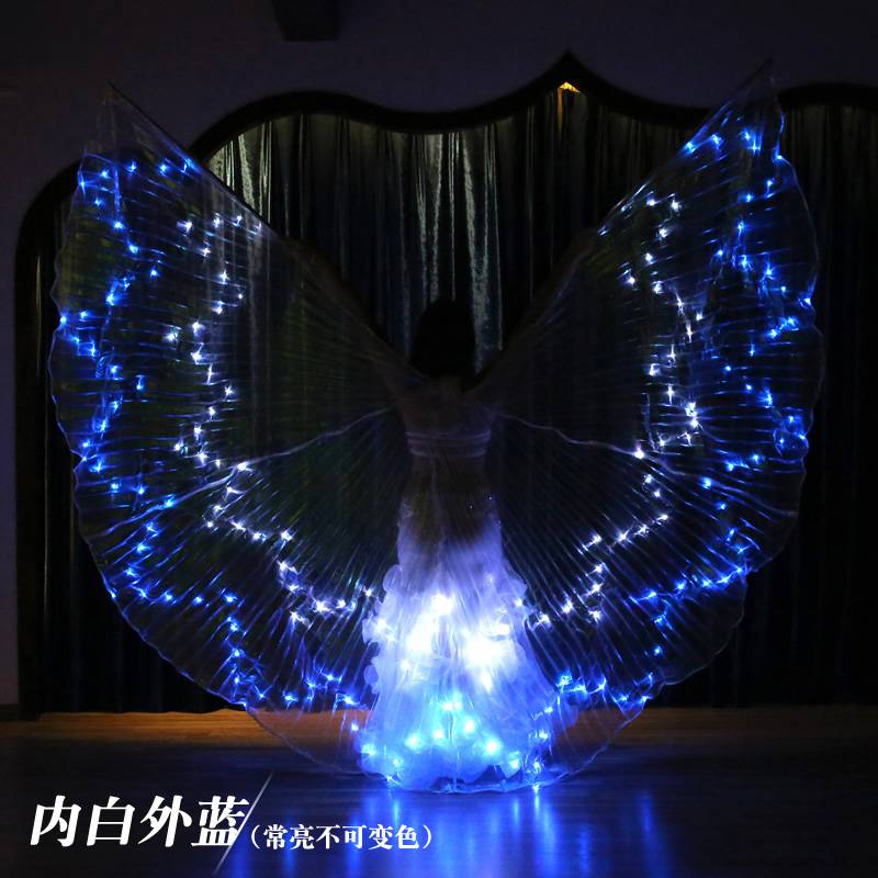 Intra-white blue (often bright and unchangeable)